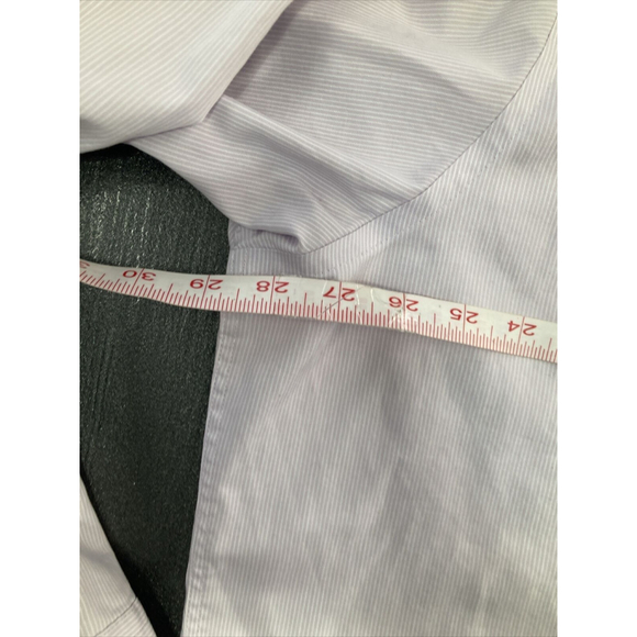 Donald Trump Men’s Dress Shirt Men 18 36/37 Button Up French Cuff - Picture 7 of 13